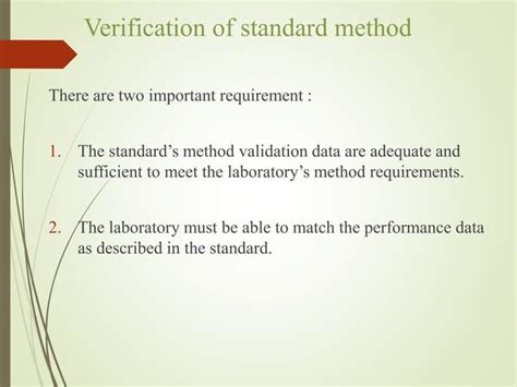 Analytical method validation | PPT