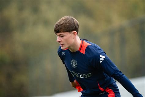 Jayce Fitzgerald Spotted In Man Utd First Team Training Ahead Of