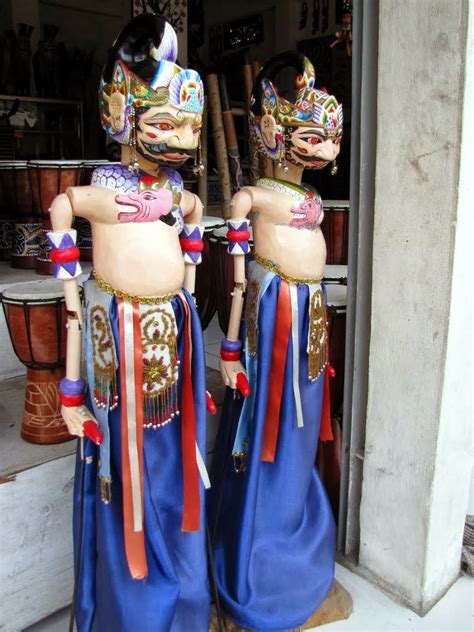 Wayang Golek Indonesian Rod Puppets For Sale In Bali Photo By