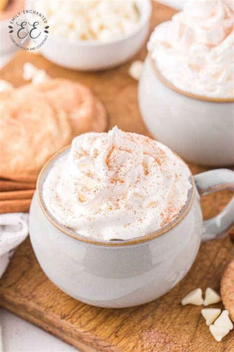 The Best Snickerdoodle Hot Chocolate To Get Cozy With