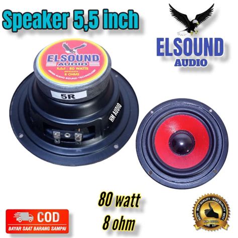 Jual Speaker Inch Woofer Elsound Shopee Indonesia