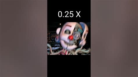 Fnaf 7 Ultimate Custom Night Ennard Jumpscare 025x 2x Speed Youtube