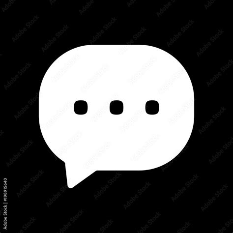 Chat Icon White