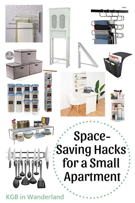 20 Space Saving Hacks For A Small Apartment Small Apartment Ideas