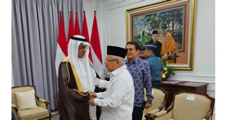 Dubes Arab Saudi Sowan Ke Wapres Bahas Penguatan Investasi