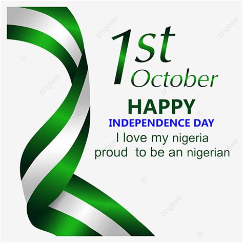 Nigeria Independence Vector Hd Images Nigeria Independence Day