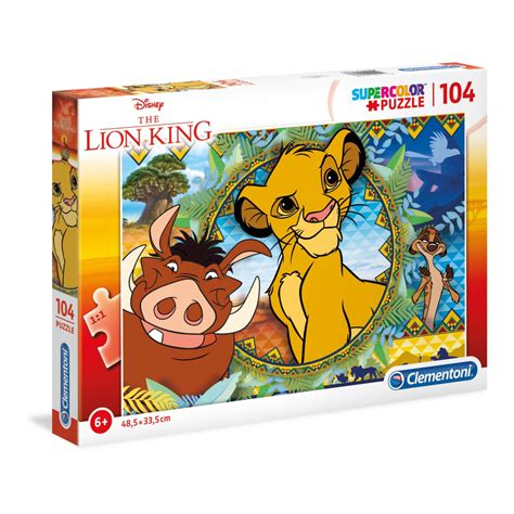 Clementoni Lion King Puzzle 104 Pezzoi