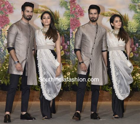 Shahid Kapoor and Mira Rajput Look Dashing at Sonam Kapoor's Wedding