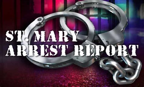 St Mary Parish Arrest Report 8 1 24 Kqki News