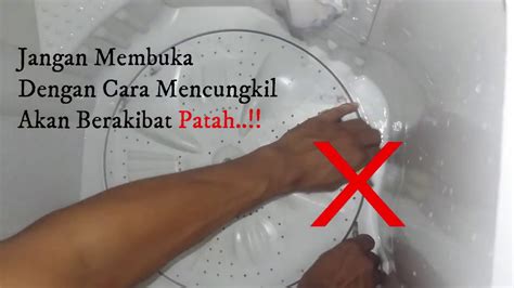 Cara Membuka Pulsator Mesin Cuci Dalam 5 Menit Youtube