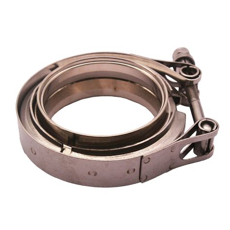 2 Inch Stainless Steel Exhaust V Band Clamp Quick Release Mild Steel