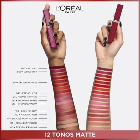 Labial Líquido L Oréal Infallible Matte Resistance 500 Wine Not 5 ml