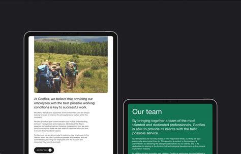 Geoflex — Website Design :: Behance