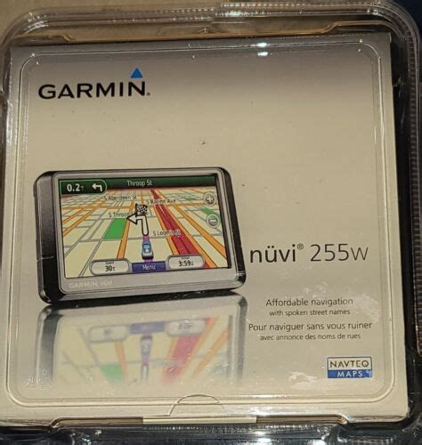 Garmin Nuvi 255w Gps Navigation System Sealed Navteq Maps Ebay