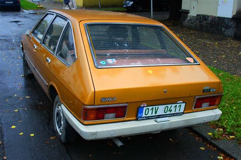 Vintage Classic Car Spotting In Streets Of London Simca S