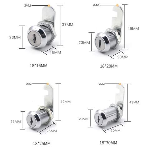 Yosoo Serrure Came Armoire Tumbler Cam Lock En Alliage De Zinc Pour