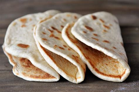 Homemade Flatbread Greek Pocketless Pitas Recipe