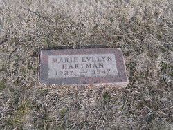 Marie Evelyn Herndon Hartman 1927 1947 Memorial Find A Grave