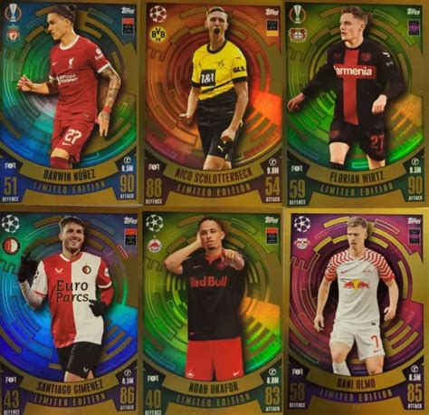 Topps Match Attax Champions League A X Carte Edizione