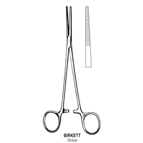 Birkett Tonsil Artery Forceps Curved 19cm Inter Links Dental And Surgical Instruments