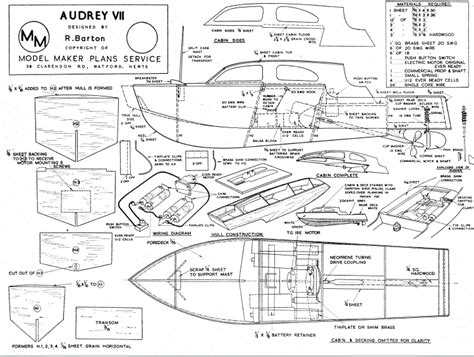 Plan Bateau Bois Modelisme Gratuit