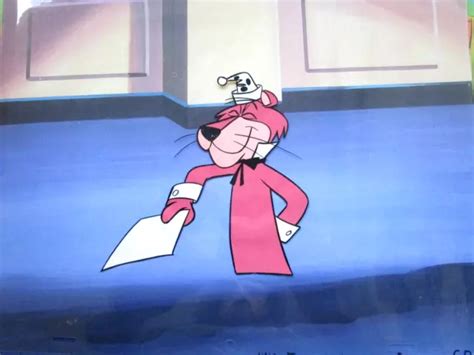 1960 S SNAGGLEPUSS HANNA BARBERA ORIGINAL ANIMATION PRODUCTION CEL