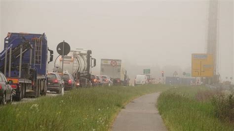 Baustellenampel Sorgt F R Kilometerlangen Stau Shz