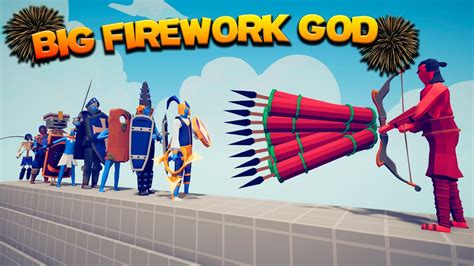 Big Firework Archer God Vs Every Shield Unit Totally Accurate Battle