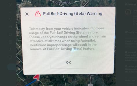 Tesla Adds Pop Up Warning Message For Fsd Beta Drivers Abusing The