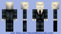 Slender Man Minecraft Skin