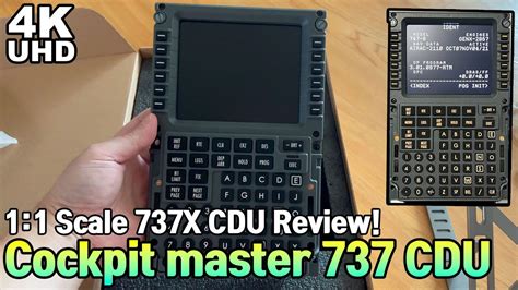 Unboxing Cockpit Master X Cdu Msfs P D X Plane X