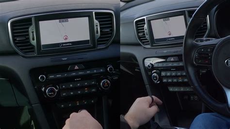 How To Set The Sat Nav System In A Kia Sportage Youtube