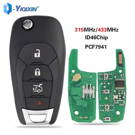 Yiqixin Id Pcf Folding Car Remote Control Key For Chevrolet Cruze