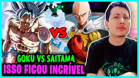 GOKU VS SAITAMA I Fan Animation REACT DO MORENO Etoilec1 Animations