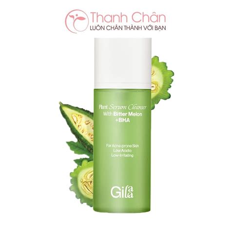 Sữa Rửa Mặt Sạch Da Giảm Mụn Gilaa Plant Serum Cleanser With Bitter Me Thanh Chân Cosmetics Cửa