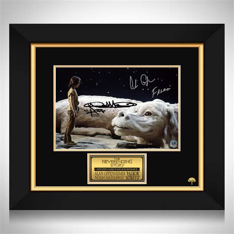 Neverending Story Photo Limited Signature Edition Custom Frame Rare T