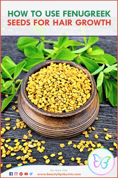 How to Use Fenugreek Seeds for Hair Growth - Beauty Tips By Nim