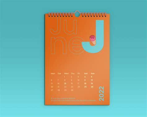 TYPOGRAPHY CALENDAR :: Behance