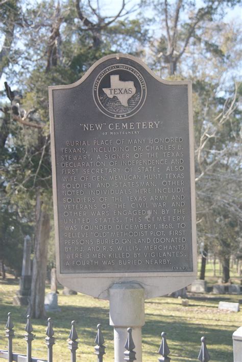 New Cemetery Of Montgomery Burial Place Of Many Honored Flickr