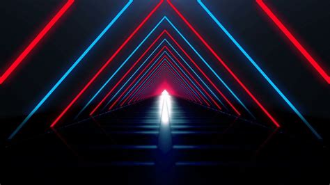 K Abstract Vj Motion Background Neon Light Tunnel Free Vj Loops