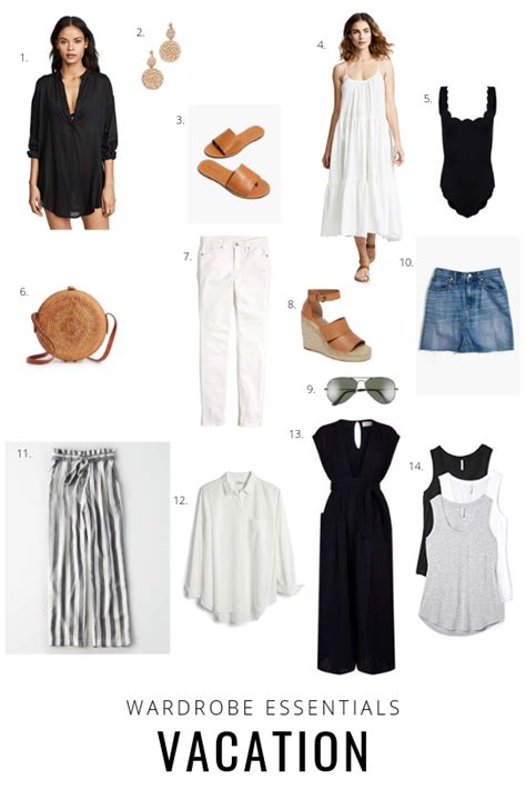 Beach Vacation Capsule Wardrobe Artofit