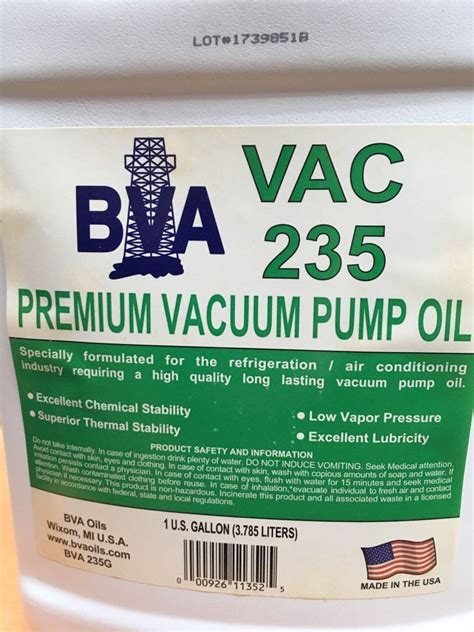 BVA VAC 235 Oil TV Home Appliances Vacuum Cleaner Housekeeping On