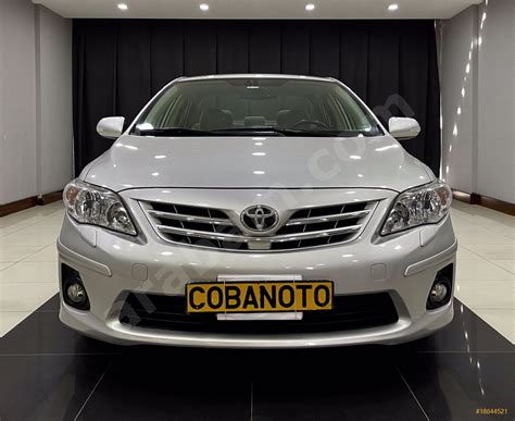 Galeriden Toyota Corolla 1 4 D 4D Elegant 2012 Model İzmir 86 000 km