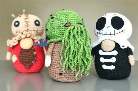 Halloween Amigurumi That Are Eerie Sistable Crochet Knit Too