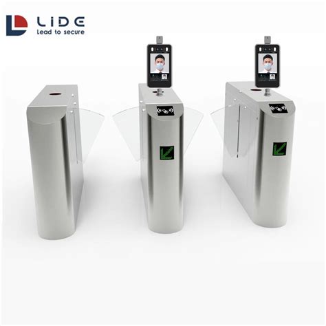 Rfid Qr Code Scanner Access Control System Automatic Turnstile Flap