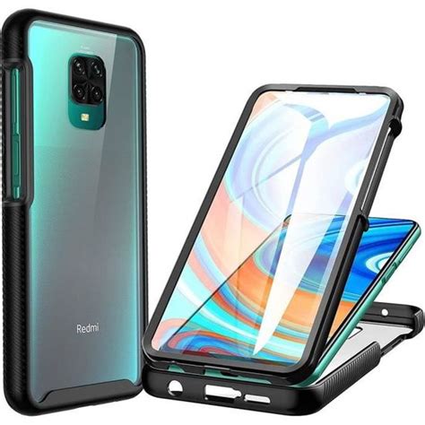 Coque Pour Redmi Note 9 Pro 6 67 Rigide Bordure Renforcée Solide