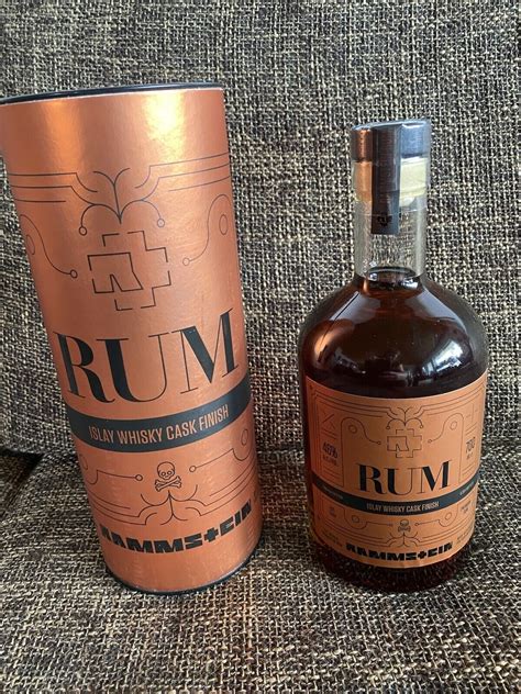 Rammstein Premium Rum Islay Whisky Cask Finish Limited Edition 46 00