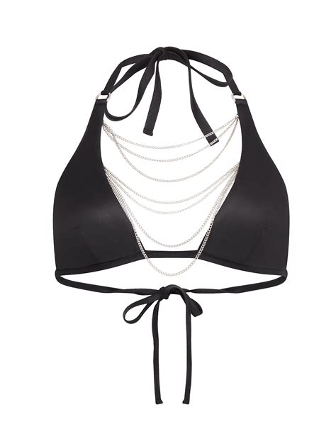 Tonya Tie Side Bikini Top By Agent Provocateur