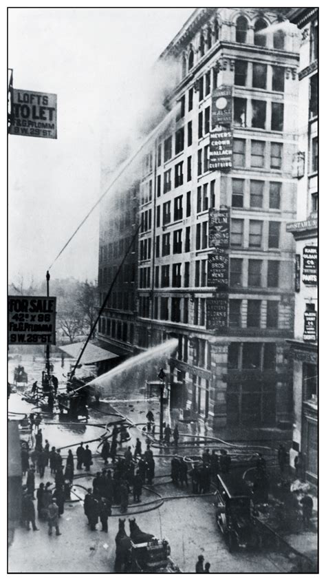 Triangle Shirtwaist Factory Fire In New York City On March