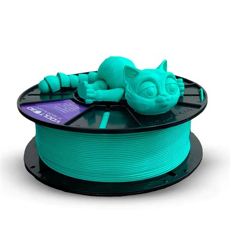 Filamento PLA Verde Tiffany Voolt 3D 1 75mm 1kg Loja 3D